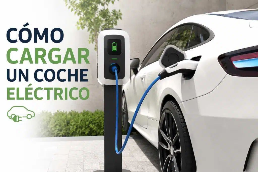 ¿Cómo cargar un coche eléctrico? 2 Como cargar un coche eléctrico