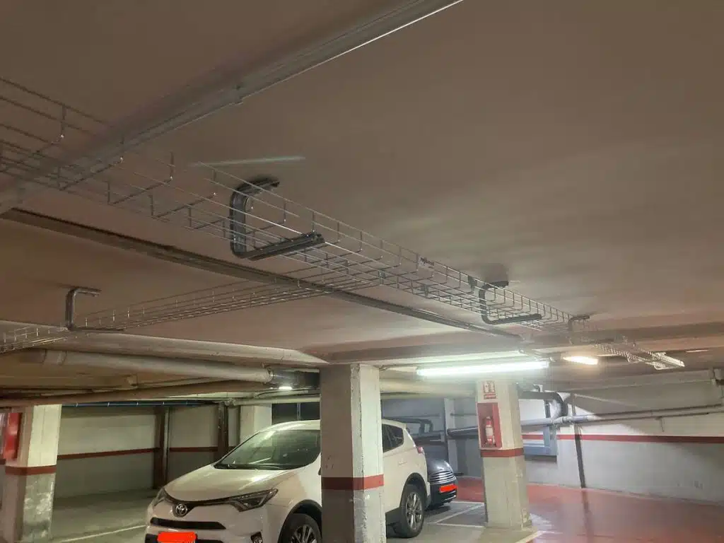Punto de recarga en parking comunitario: la instalación de cargadores eléctricos en tu comunidad 6 Preinstalacion VE parking