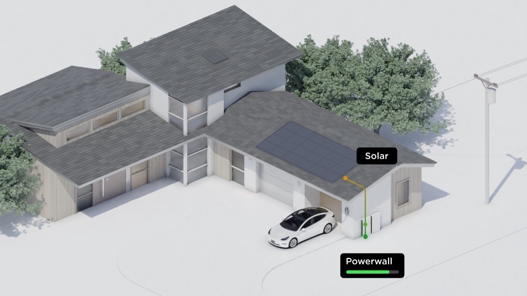 La Tesla Powerwall 2 Revoluciona el Autoconsumo 5 Tesla Powerwall 2 cargando desde paneles solares