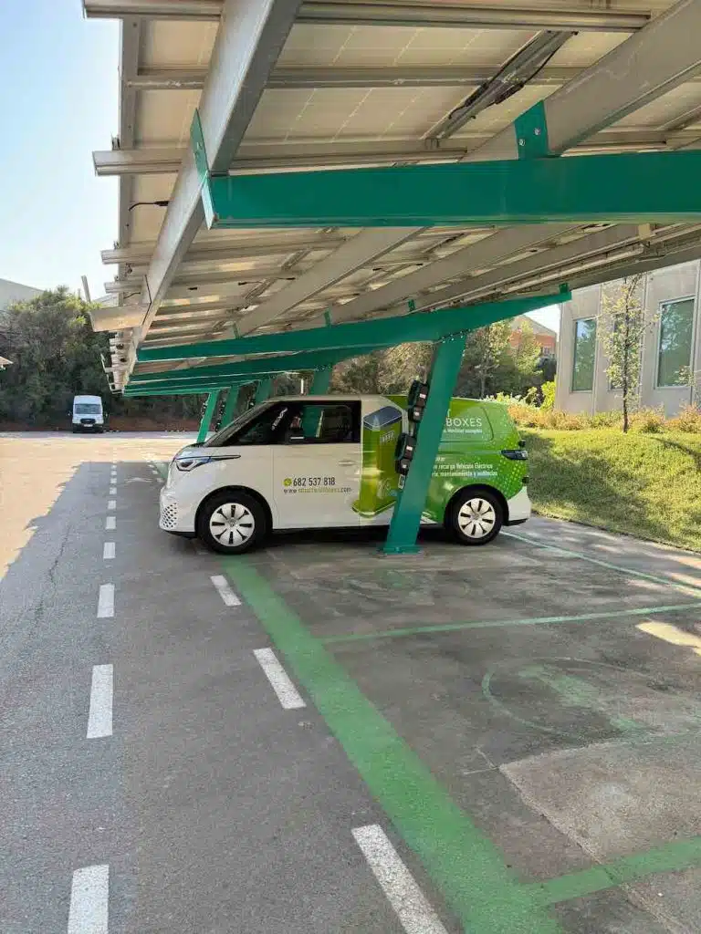 Sistema SPL para Cargadores ORBIS: La Solución Inteligente para la Gestión de la Carga de Vehículos Eléctricos 6 Wallbox en Empresas