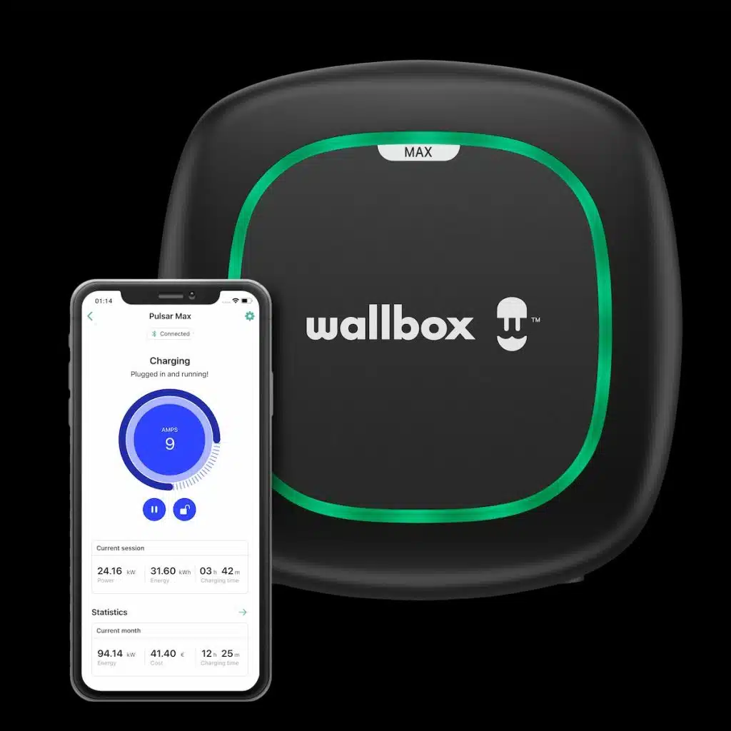 Mejor wallbox para casa 2026: los 5 cargadores que más recomendamos 5 Wallbox Pulsar MAX APP