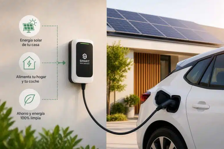 Cargador Solar para Coche Eléctrico 15 Cargador Solar para coche Eléctrico