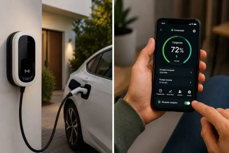 Cargadores de coche eléctrico con app: cómo funcionan, ventajas y seguridad de acceso 5 Cargadores de coche eléctrico con app