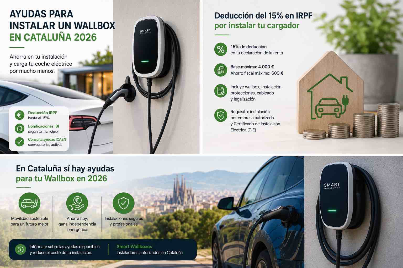 Ayudas para instalar un wallbox en Cataluña
