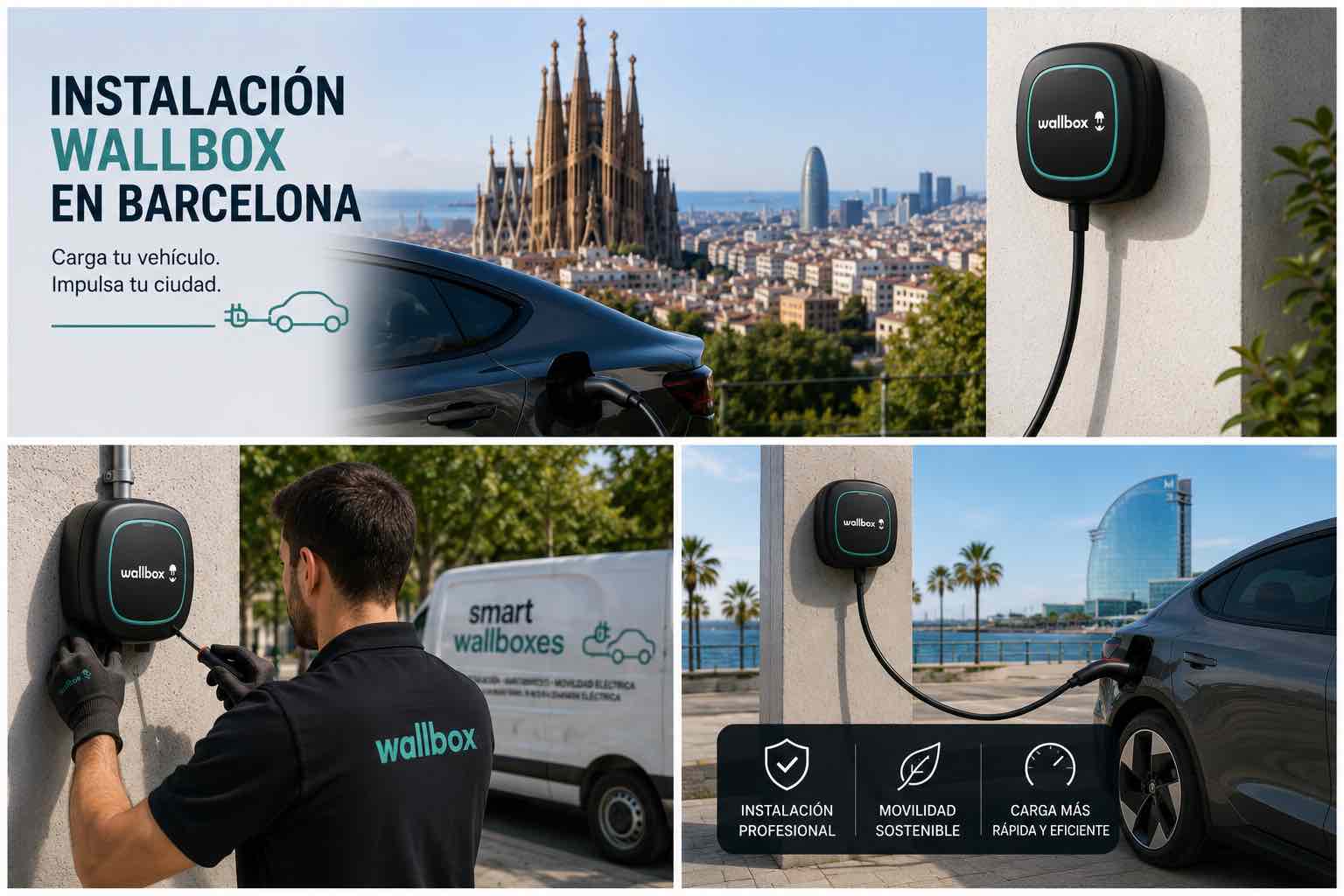 Instalación wallbox en Barcelona: guía de precios y requisitos 2026 1 Instalación wallbox en Barcelona