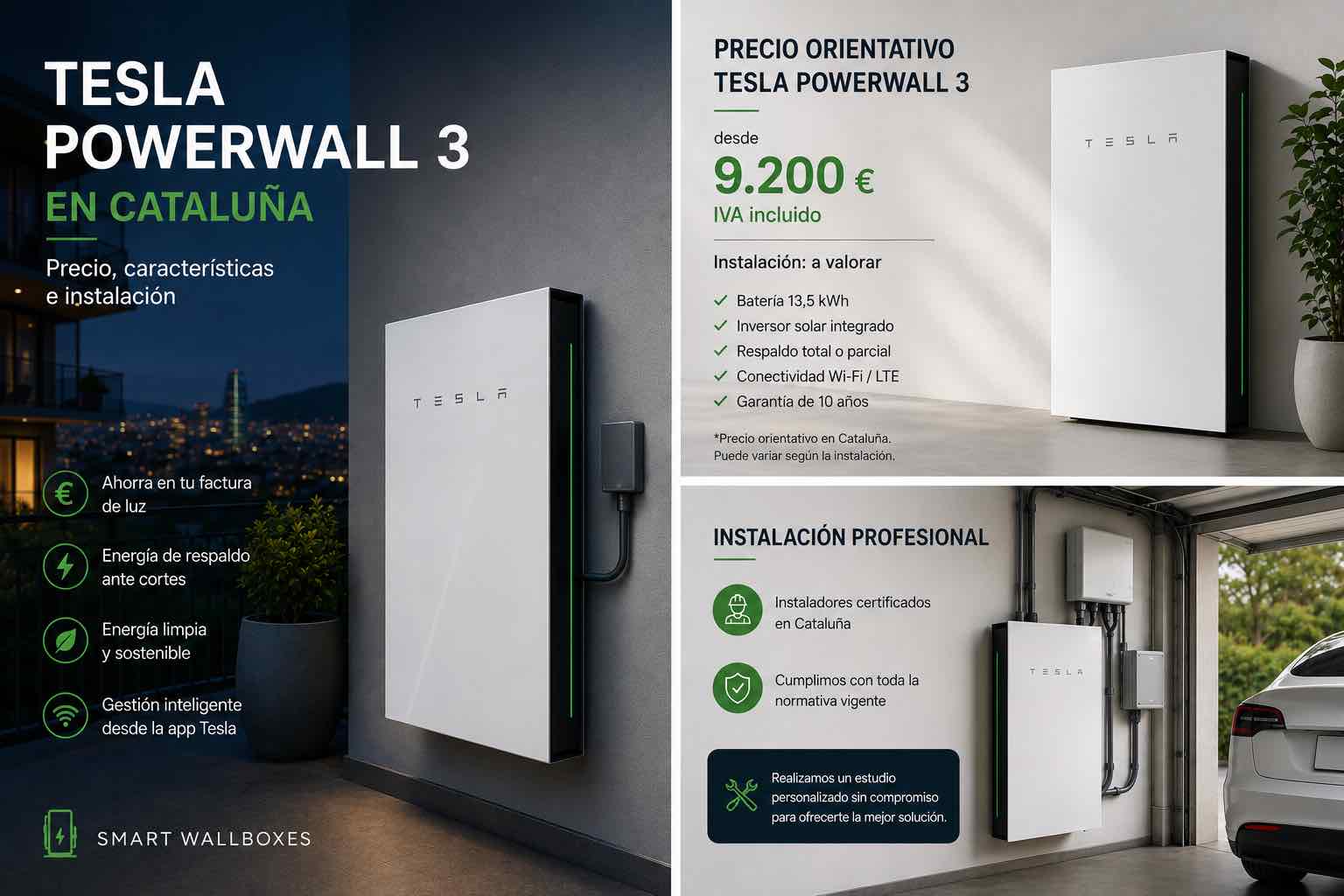 Tesla Powerwall 3 precio e instalación en Cataluña 2026 1 Tesla Powerwall 3 precio e instalación en Cataluña