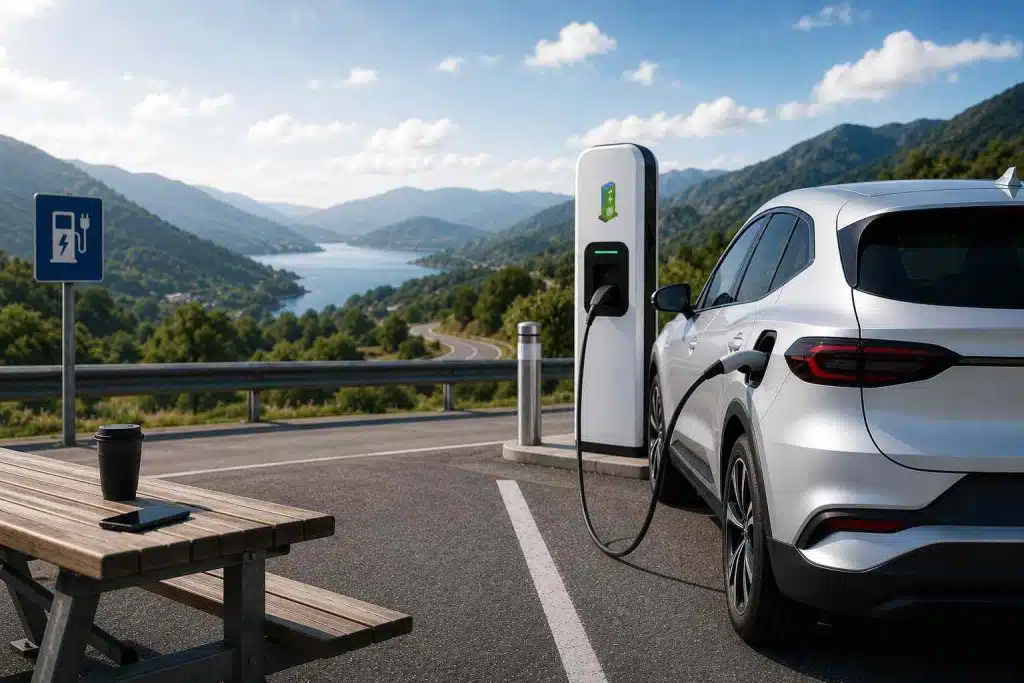 12 consejos para hacer un viaje por carretera en un coche eléctrico 6 Planifica la carga y viaja tranquilo