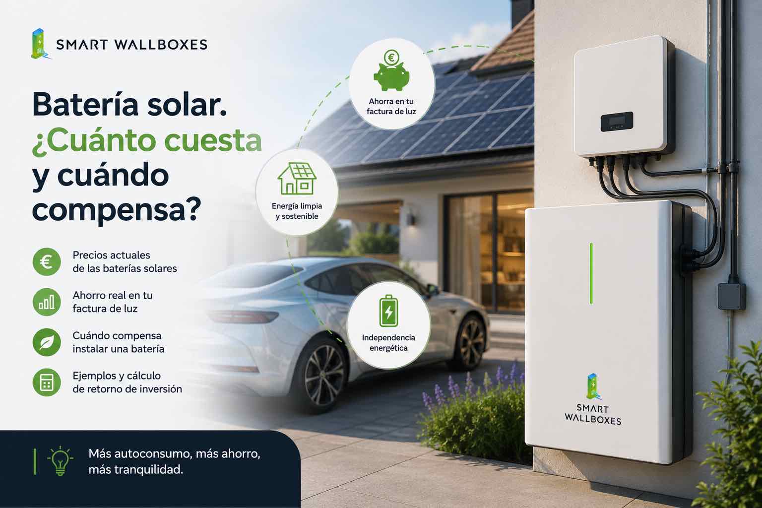 Batería solar precio: cuánto cuesta y cuándo compensa 1 Batería solar precio