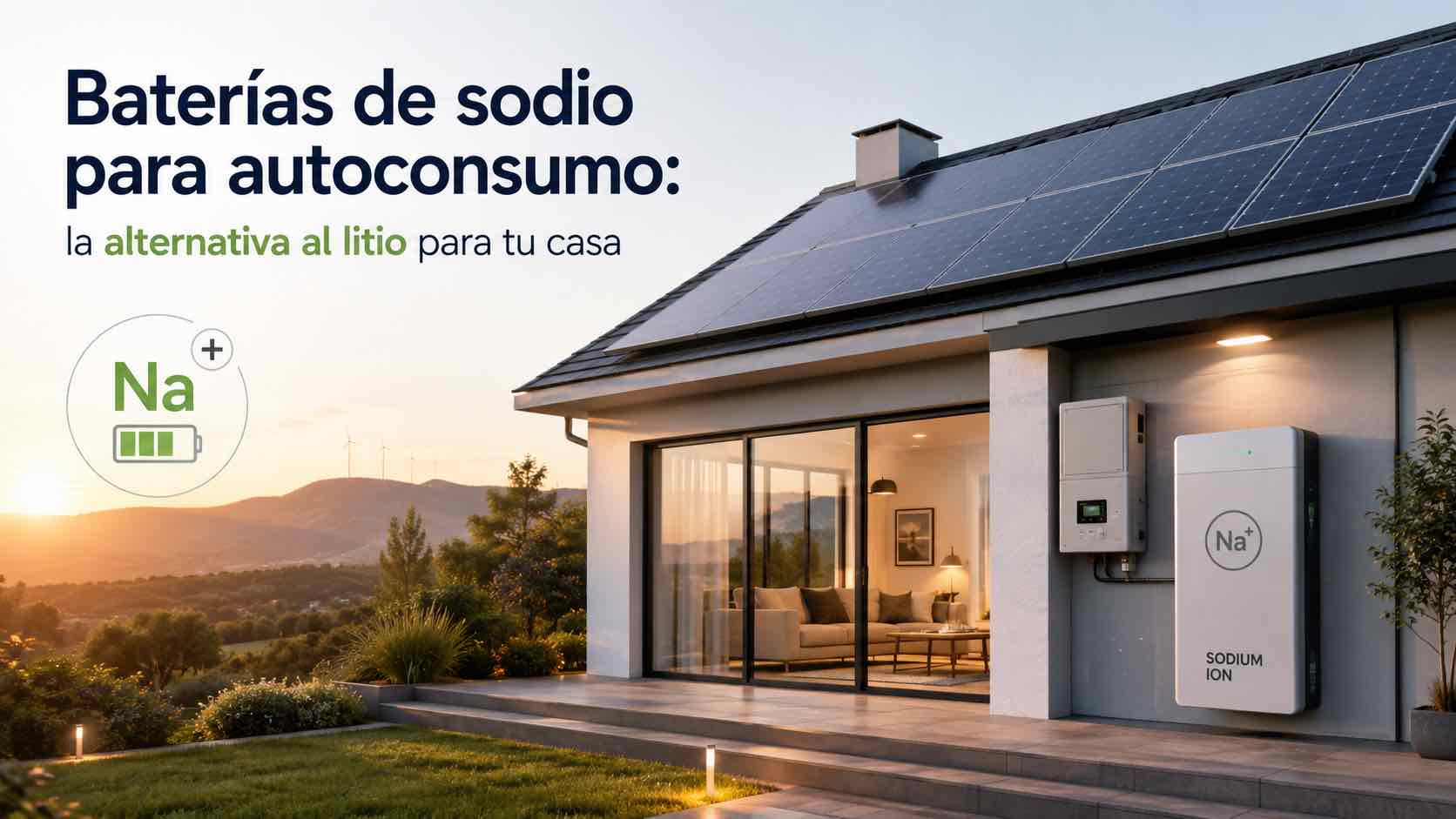 Baterías de sodio para autoconsumo: la alternativa al litio para tu casa 1 Baterías de sodio para autoconsumo