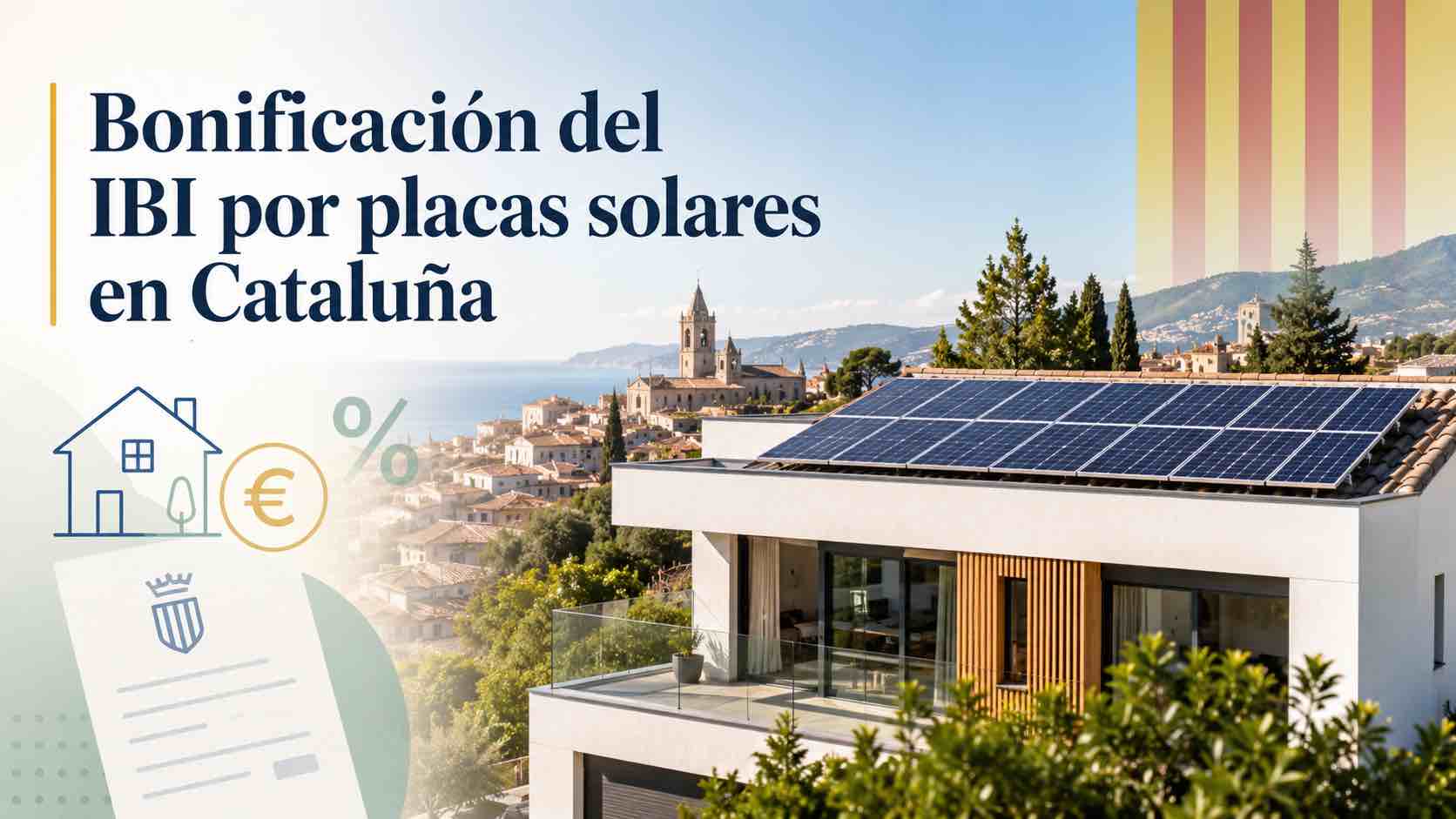Bonificación del IBI por placas solares en Cataluña 1 Bonificación del IBI por placas solares en Cataluña
