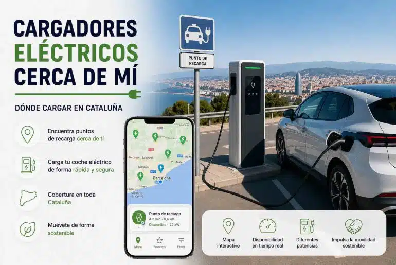 Cargadores eléctricos cerca de mí: dónde cargar en Cataluña 3 Cargadores eléctricos cerca de mí