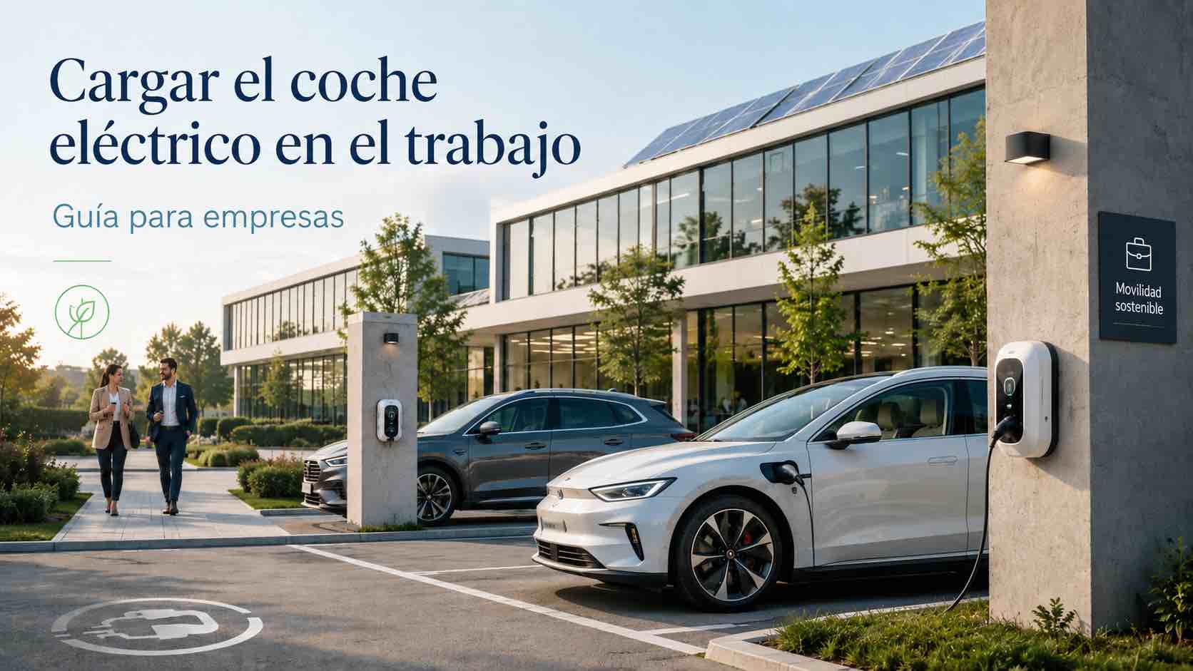 Cargar el coche eléctrico en el trabajo: guía para empresas 1 Cargar el coche eléctrico en el trabajo
