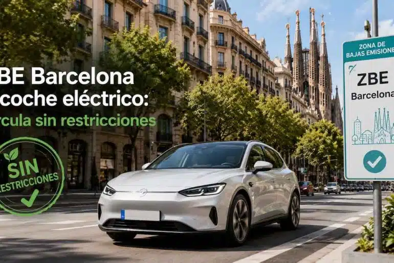 ZBE Barcelona y coche eléctrico: circula sin restricciones 3 ZBE Barcelona y coche eléctrico