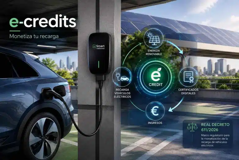 e-credits: cómo monetizar la recarga de vehículos eléctricos en España (RD 611/2026) 7 e-credits