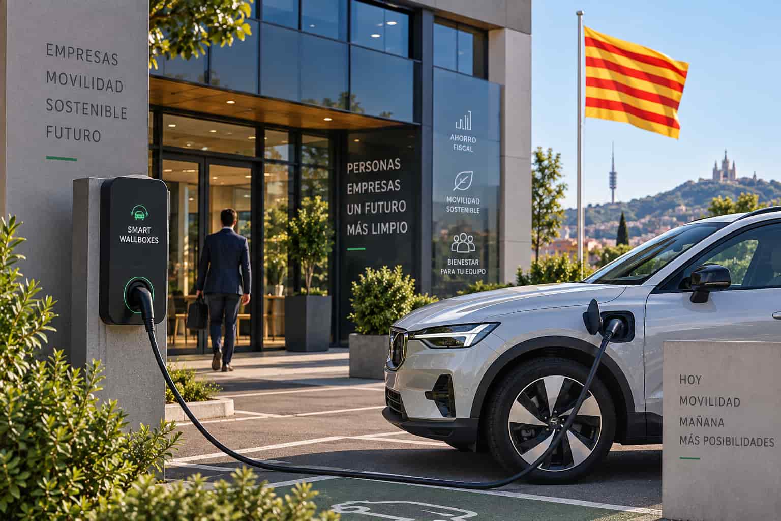 Coche eléctrico de empresa: ventajas fiscales y recarga 2026 1 Coche eléctrico de empresa, ventajas fiscales