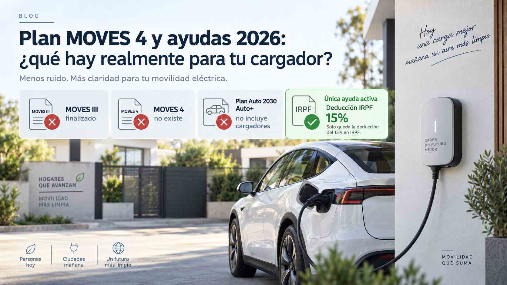 Plan MOVES IV y ayudas 2026: qué hay realmente para tu cargador 1 Plan MOVES IV y ayudas 2026