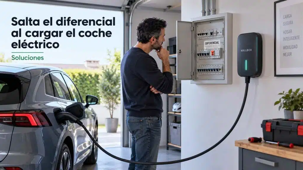 Salta el diferencial al cargar el coche