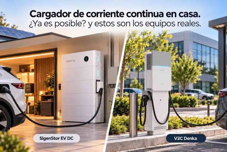 Cargador de corriente continua en casa: ya es posible, y estos son los equipos reales 5 Cargador de corriente continua en casa