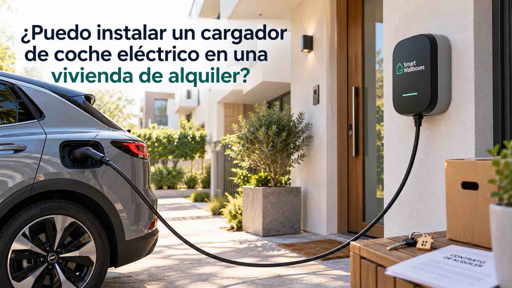 ¿Puedo instalar un cargador en una vivienda de alquiler? 1 instalar un cargador en una vivienda de alquiler